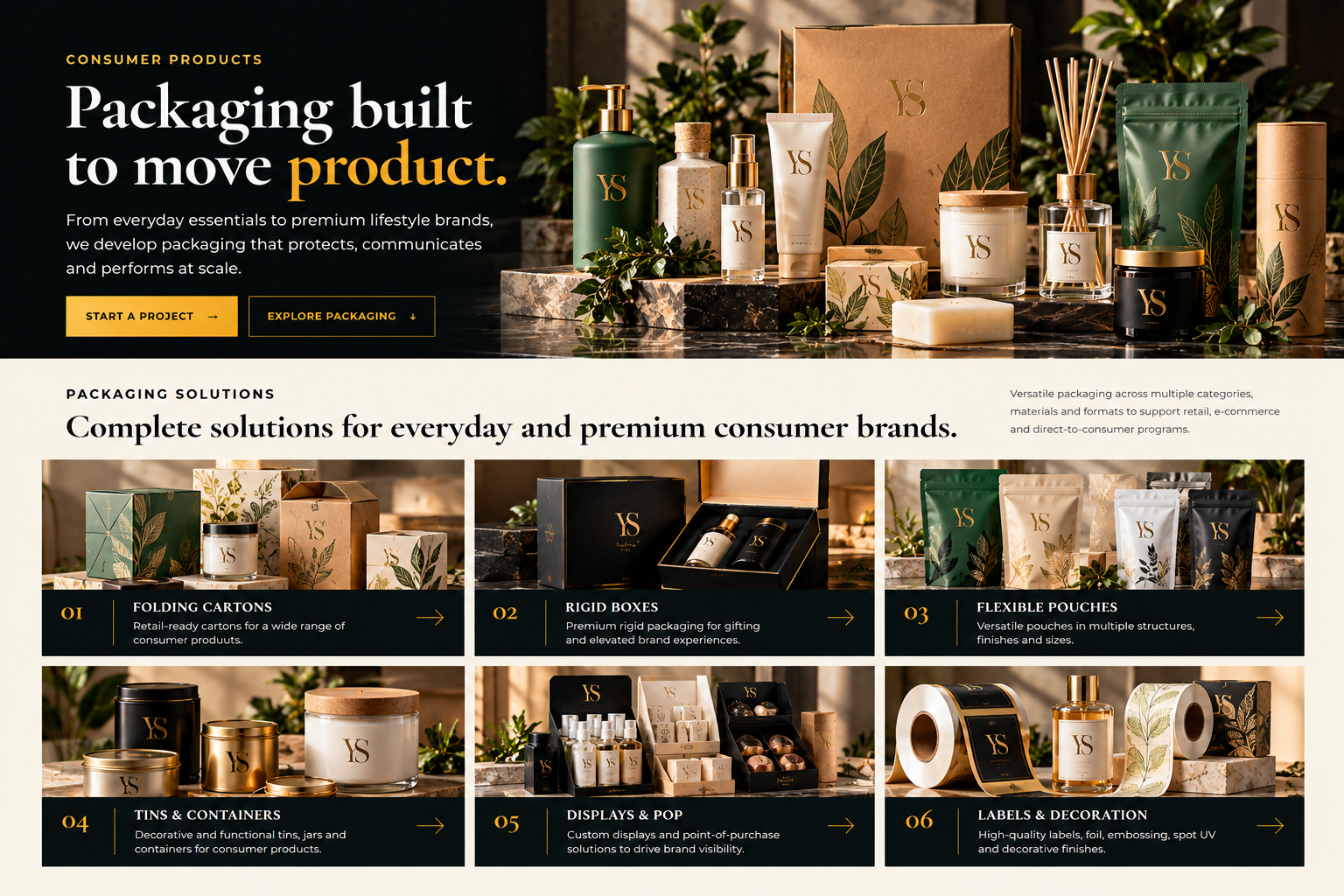 Premium consumer and confectionery packaging solutions